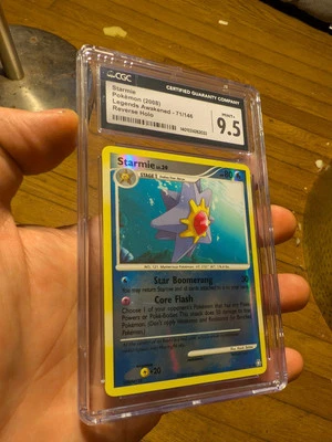 2008 Pokemon Legends Awakened 71/146 Starmie Reverse Holo CGC 9.5 MINT+ Card - Image 1 of 3