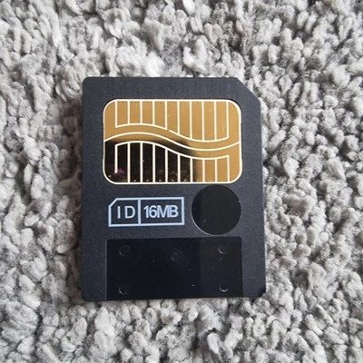 Fujifilm SmartMedia ID 16MB M32P Memory Card For Olympus & Fujifilm Tested  - Image 1 of 3