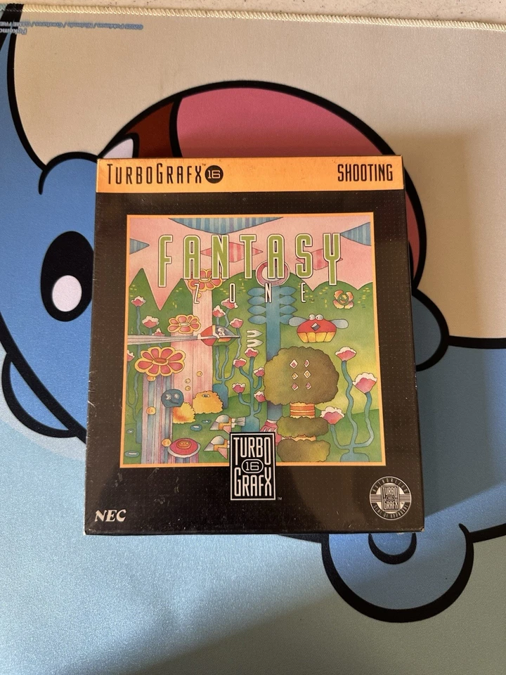 Fantasy Zone TurboGrafx-16 TG-16 CIB NEW SEALED! Hang Tab Intact! - Image 1 of 4