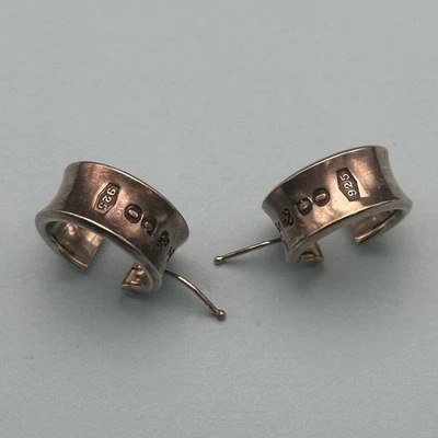 PENDIENTES TIFFANY & CO PLATA ESTERLINA 1837 ARO BRAZALETE Foto 1 de 4