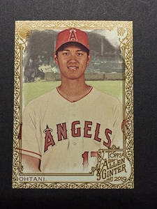 2019 Allen Ginter #5 Shohei Ohtani Gold Border Parallel - Picture 1 of 2