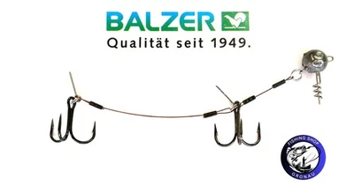Balzer Shirasu Gummifisch System mit Screw Jighead verschiedene Größen - Bild 1 von 2