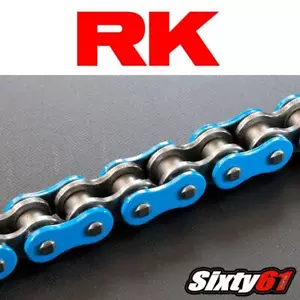 GSXR 1000 2001-2016 Blue RK GXW Chain 150 Link-530 XW-Ring for Extended Swingarm - Picture 1 of 1