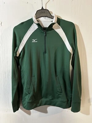 Pullover Mizuno Drylite VERDE Atlético Manga Larga 1/4 Cremallera Mujer Mediano M B6 Foto 1 de 4
