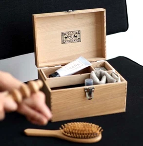 【DDU】Japanische Naturholzkiste Aufbewahrung / Mit Riegeldeckel - Bild 1 von 12