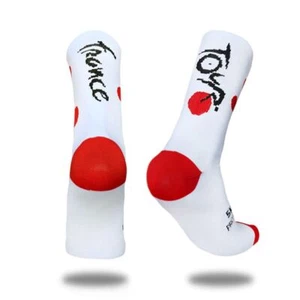 Compression Nylon Outdoor Socks - Knee-High Breathable Sports Cycling Footwear - Picture 1 of 18