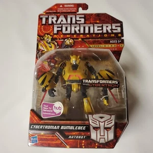 Transformers Generations Deluxe Cybertronian Bumblebee War For Cybertron 2009 G1 - Picture 1 of 24