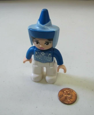 Lego Duplo Cenicienta Hada Madrina 2.5" Figura Repuesto Mujer Disney Foto 1 de 3