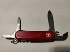 USED WENGER EVO GRIP 10 SWISS ARMY KNIFE RED