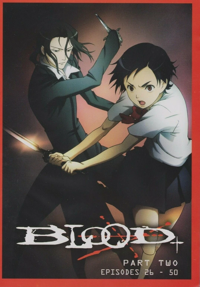 Blood+ Plus (TV) Season 3 + 4 Collection English Audio! (Anime, DVD, 2007) NEW! - Image 1 of 1