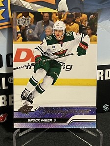 2023-24 UPPER DECK - BROCK FABER YOUNG GUNS ROOKIE CARD - WILD
