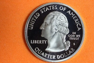 2005 - S PROOF "Kansas" Statehood WASHINGTON QUARTER!!  #N01403 - Image 1 of 2