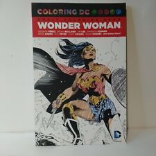 Coloring DC Adult  coloring Book Wonder Woman