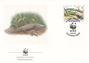 (141353) Crocodile WWF Panama FDC #2 1997 - Picture 1 of 1