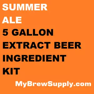 Summer Ale Homebrew Kit ingredienti estratto di birra 5 galloni - Fornitura My Brew - Foto 1 di 1
