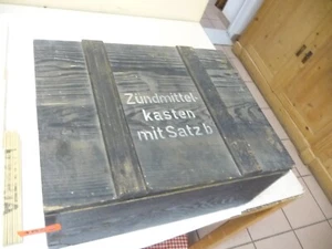 1902. Alte Militär Kiste 2 WK Kiste Holz Transportkiste - Bild 1 von 5