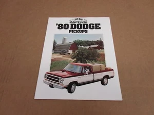 1980 80 Dodge pickup truck D100 D200 D300 sales brochure literature 16 page - Picture 1 of 1