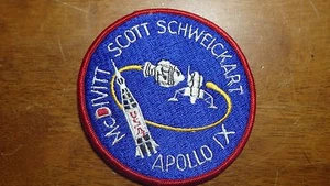 APOLLO 1X SPACE PATCH MCDIVITT SCOTT SCHWEICART BX D #6 - Picture 1 of 1