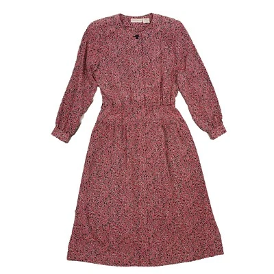 Vintage Liz Claiborne 80s 90s Floral Longsleeve Dress Sz 10 Petite Midi Cottage - Image 1 of 4
