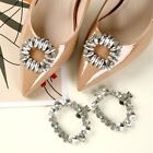 Rhinestones Shoe Clips Crystal Bride Shoes Decoration  Women Lady
