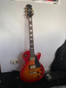 Guitarra electrica Gibson Epiphone Sunburst usada pero en buen estado con funda - Imagen 1 de 6