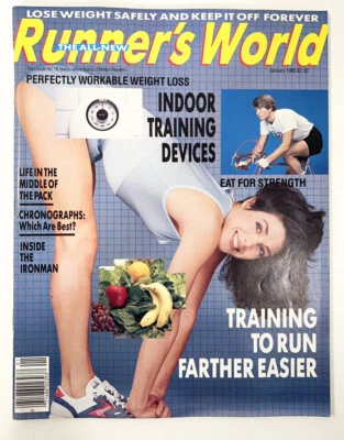 Runner’s World Magazine January 1985 Training To Run Farther Easier - Image 1 of 4
