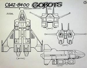 Challenge of the GoBots 1984 Production COPY Model Cel Hanna-Barbera Productions - Picture 1 of 2
