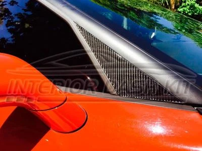 CHEVROLET CORVETTE C6 C-6 REAL FIBRA DE CARBONO PILAR POSTES CUARTO PANEL 2005-2009 Foto 1 de 4