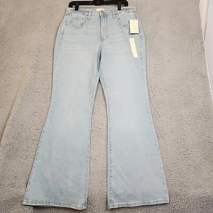 Universal Thread Women's High-Rise Flare Jeans Size 14 R - Light Wash - Picture 1 of 22