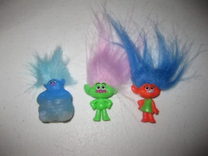LOT OF 3 Blind Bag Collectible FIGURE TROLLS Series 6 Biggie - Picture 1 of 1