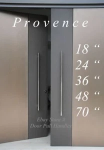 Eingangstür Zug Rundgriff gebürstet Satin Nickel Edelstahl Modern - Bild 1 von 4