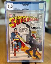 Superman #124 (DC Comics, 1958) in CGC 6.0 – First DC Issue w/ Letters Column