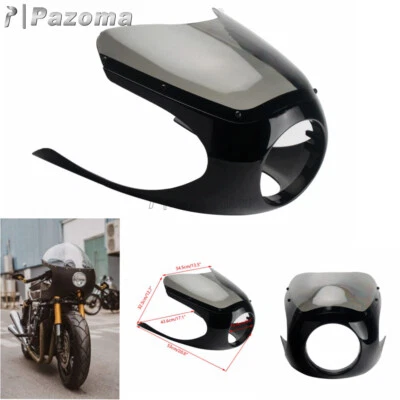 6-1/4" Half Fairing For Yamaha XS XSR SJ XV RD 400 550 Kawasaki Z900RS W800 650 - Image 1 of 4