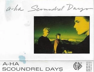 a-ha Scoundrel Days CASSETTE ALBUM Electronic Synth-pop Pop Rock - Picture 1 of 11