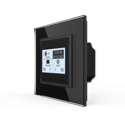 LIVOLO Digitales Raumthermostat programmierbar für Fußbodenheizung in Schwarz - Bild 1 von 4