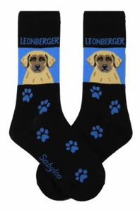 Leonberger Crew Socks Unisex - Picture 1 of 1