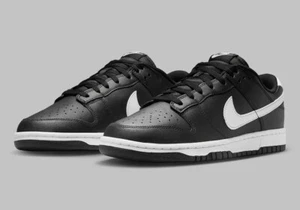 Nike Dunk Low ‘Black Panda 2.0’ Trainers Men’s Uk Size 9.5 EUR 44.5 DV0831 002 - Picture 1 of 6