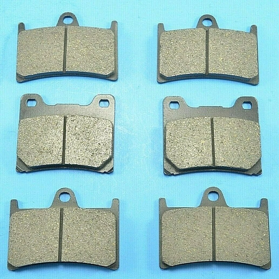 Передние задние тормозные колодки подходят для Yamaha YZF6 YZF6R YZF600 YZF600R 1999-2007 передние задние - Изображение 1 из 1