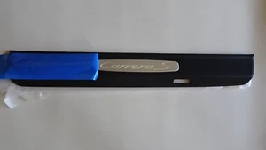 PORSCHE 991 CARRERA S DOOR ENTRANCE BLEND NEW OEM LEFT DOOR SILL 991555303211E0 - Picture 1 of 12
