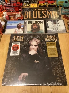 Ozzy Ozbourne Patient Number 9 Ltd. Ed. Red & Black Marbled 2X Vinyl LP Sealed - Picture 1 of 4