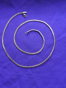 Vendome Gold Tone Triple Link Chain Necklace 30" - Picture 1 of 4