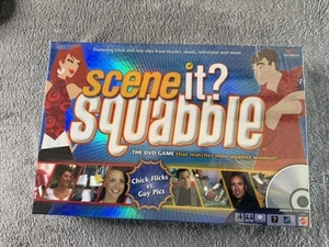 Scene it SQUABBLE "Chick Flicks Vs. Guy Pics" DVD Game - Brand New in Box CS4L - Picture 1 of 2