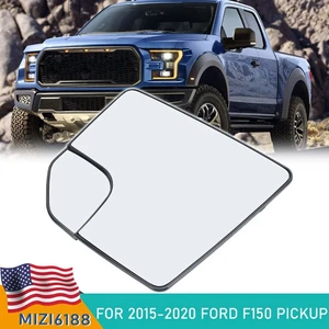 Repuesto de cristal espejo retrovisor lateral izquierdo del conductor para camioneta Ford F150 F-150 2015-2020 - Imagen 1 de 10