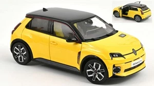 RENAULT 5 E-TECH 100% ELECTRIC 2024 POP YELLOW-BLACK 1:18 - Foto 1 di 1