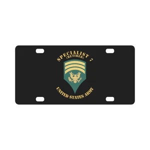 Matrícula Claasic - Ejército - Alistado - ESPECIFICACIÓN 7 - Especialista 7 - Estándar - Retirado - Imagen 1 de 2