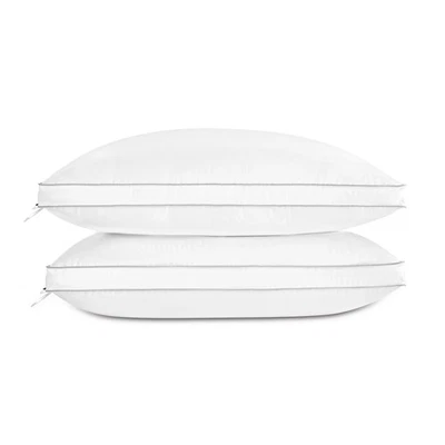 Luxury Feather Down Pillow Standard Queen Size for Sleeping, Hotel Collection... - Image 1 of 4