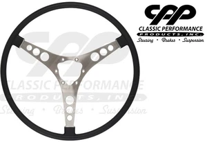 1959-62 Chevy Corvette RP20044 Tuxedo Black 15" Steering Wheel - Bild 1 von 5