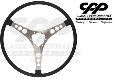 Volante 1959-62 Chevy Corvette RP20044 smoking preto 15" - Imagem 1 de 4