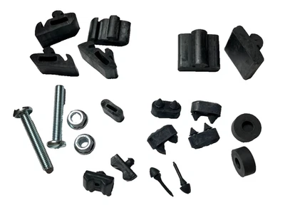 1968 El Camino Rubber Body Bumper Kit CORRECT OEM Grade Contains 19 Bumper pcs - Image 1 of 4