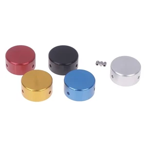 Guitar Effect Pedal Pad Cover Guitar Foot Nail Caps Knobs With Wrench Screws - Picture 1 of 17